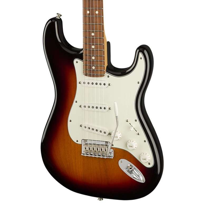 Fender Player Stratocaster - 3-Color Sunburst
 with Pau Ferro Fingerboard