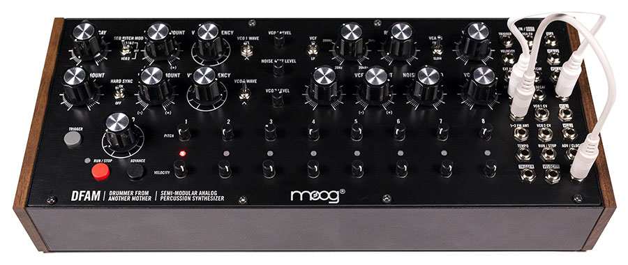 Moog Drummer From Another Mother Top Panel