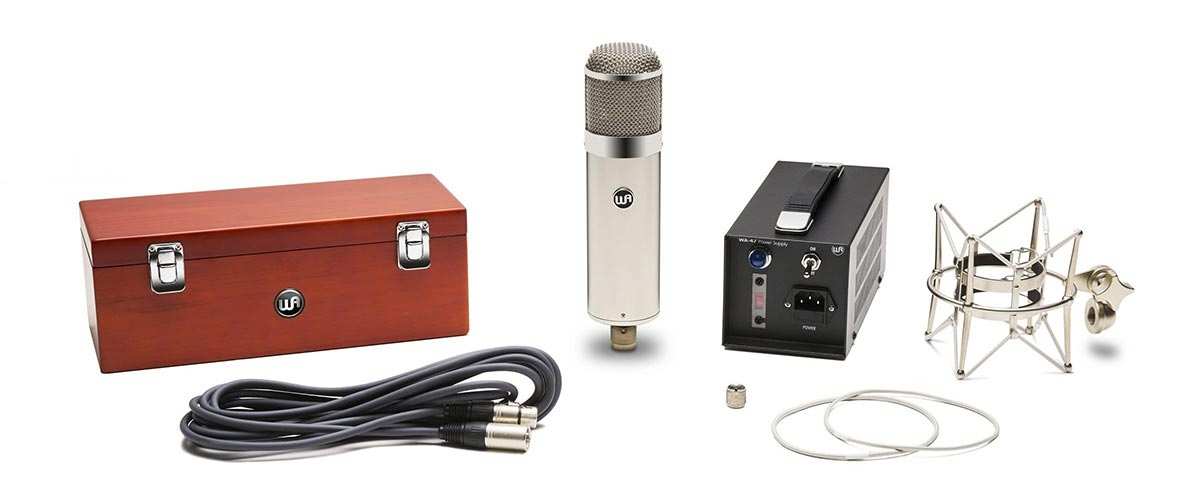 Warm Audio WA-47 and accessory components
