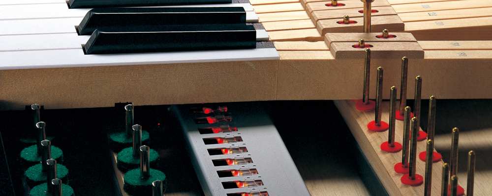 Yamaha Piano Key Sensor Close Up Detail