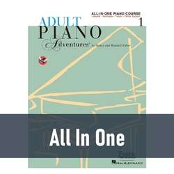 Adult Piano Adventures - All-In-One Course (Book 1)