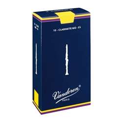 Vandoren Traditional Eb Clarinet Reeds - Strength 3 Box of 10