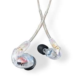 Shure SE425-CL Professional Dual-Driver Sound Isolating Earphones - Clear