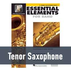 Essential Elements for Band - Tenor Saxophone (Book 1)