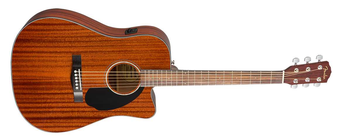 Fender CD-SCE All-Mahogany Acoustic Guitar