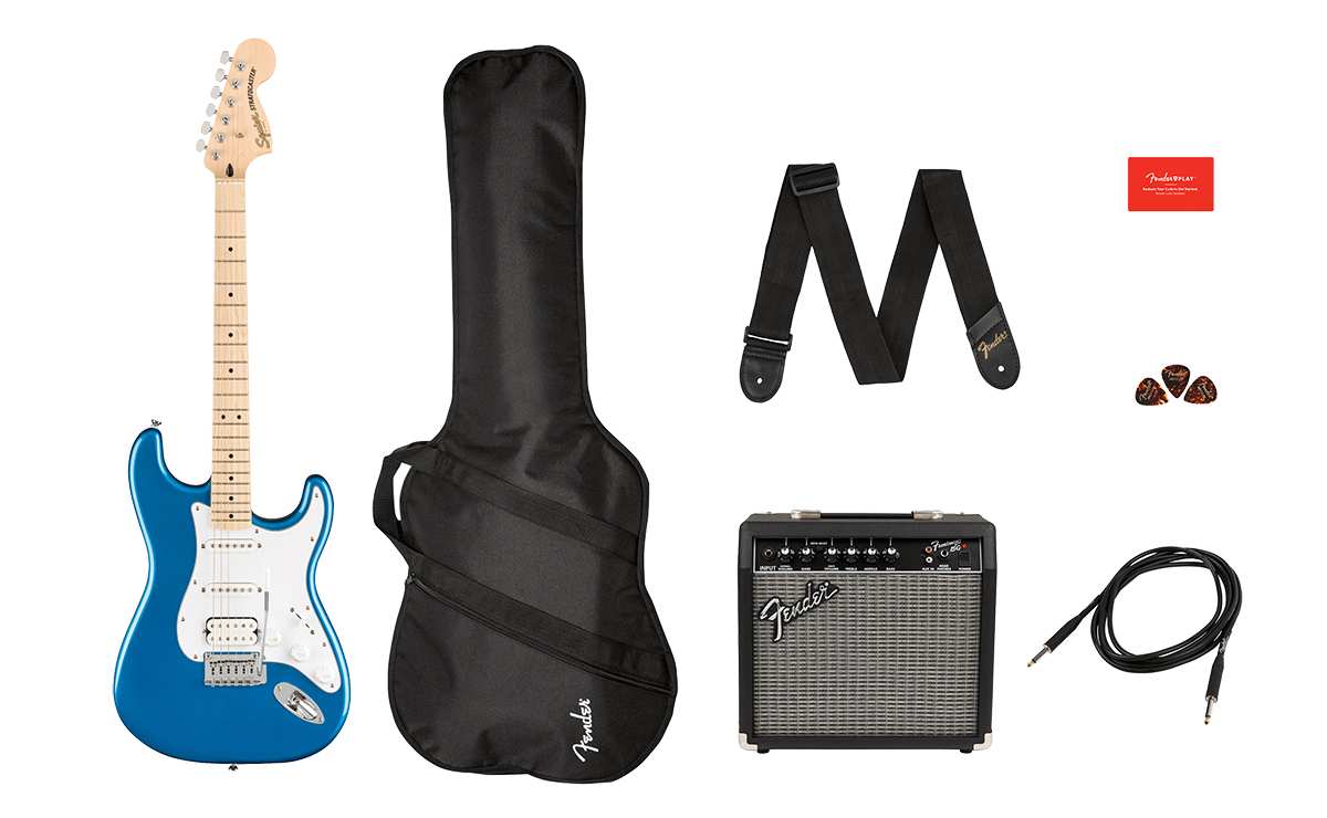 Affinity Stratocaster Pack Contents