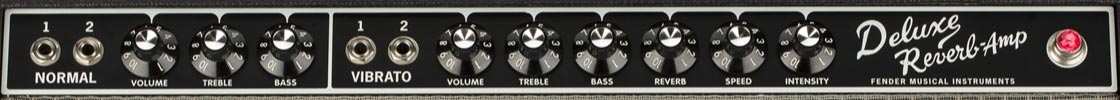 Fender Tonemaster Deluxe Reverb Front Panel