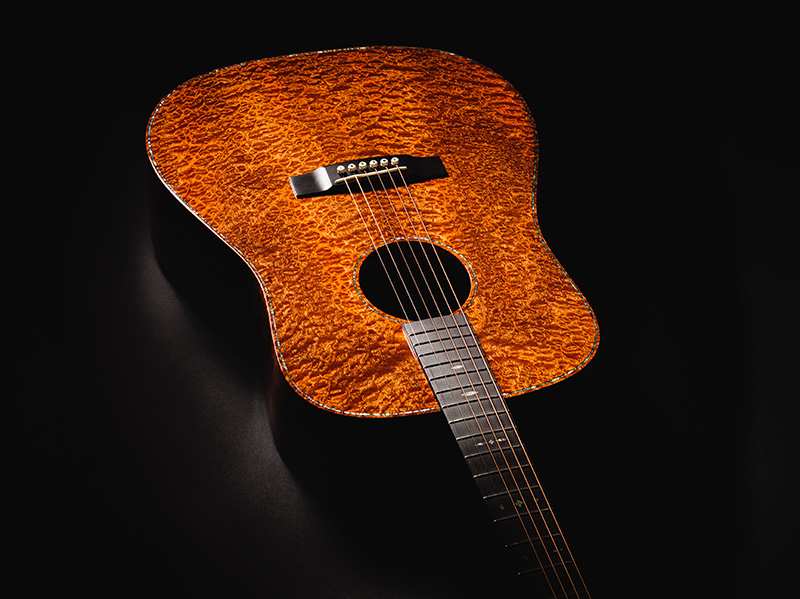Martin Custom Shop Guitar - Quilted