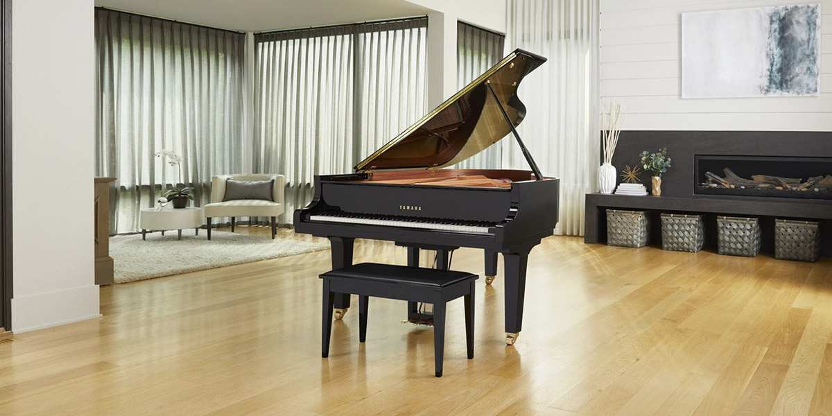 Yamaha CX Series Grand Piano in Home Environment