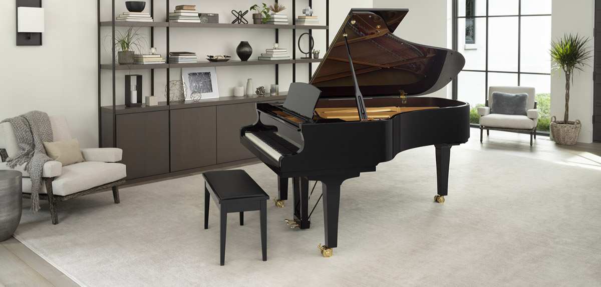 Yamaha SX Grand Piano in Home Environment