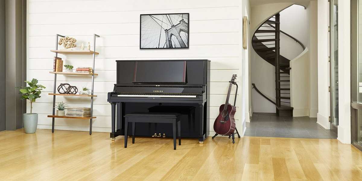 Yamaha YUS Acoustic Piano in Home Environment