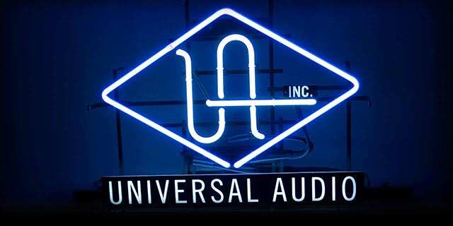 Universal Audio Neon Sign Logo