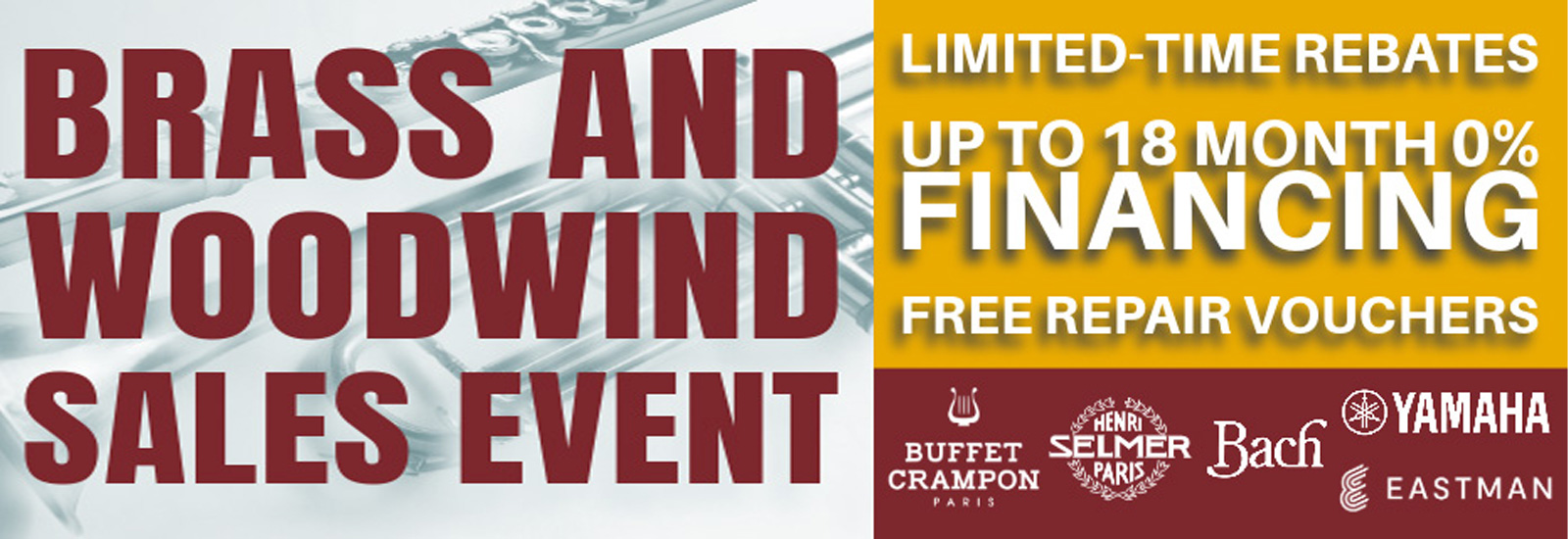 Woodwind and Brass Fall Step Up Event