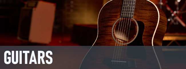 Shop Acoustic, Electric, Bass and Classical Guitars