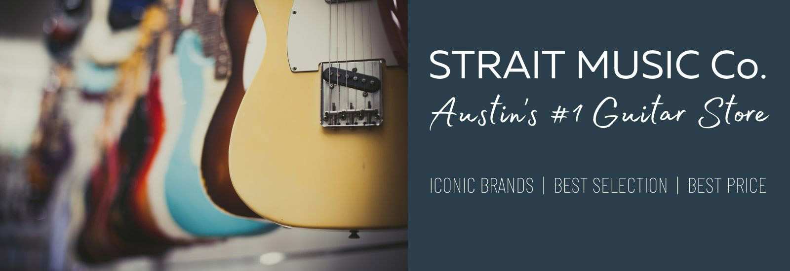 Strait Music Company Number One Guitar Store - Image of Electric Guitars