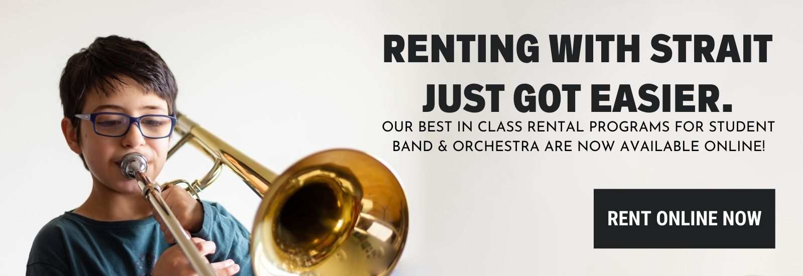 Start Renting Band and Orchestra with Strait Music Rentals
