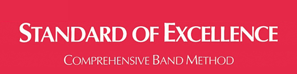 Standard of Excellence Header Banner