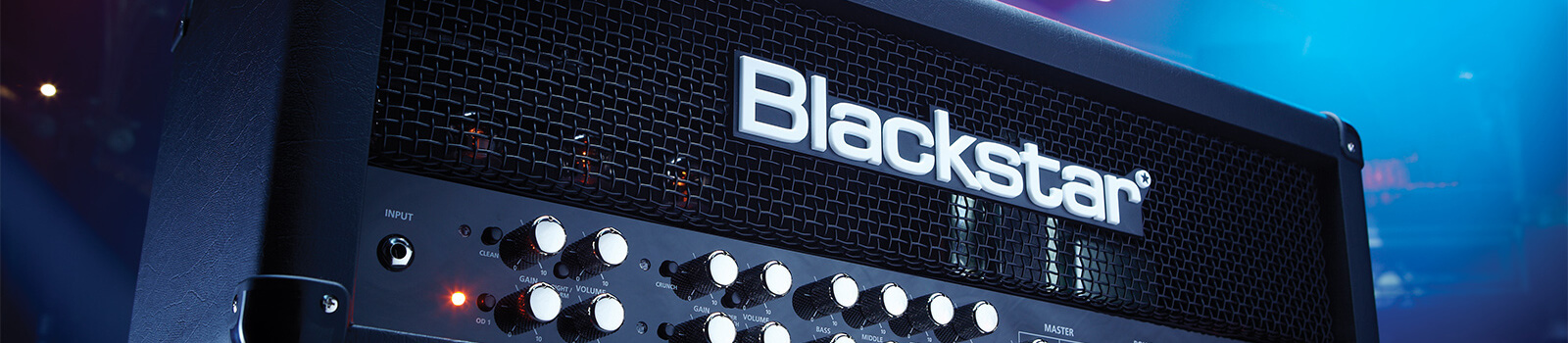 Blackstar Amplifier Head Close Up