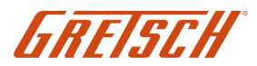 Gretsch Guitars Orange Logo