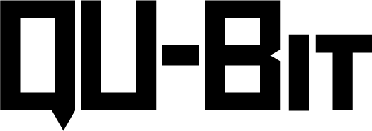 Qu-Bit Electronix Brand Text Logo