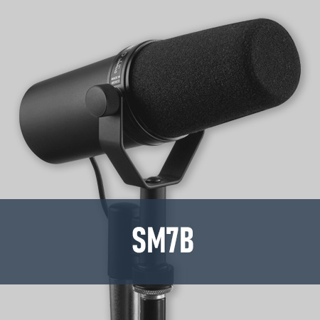 Shop SM7B Broadcast Microphone