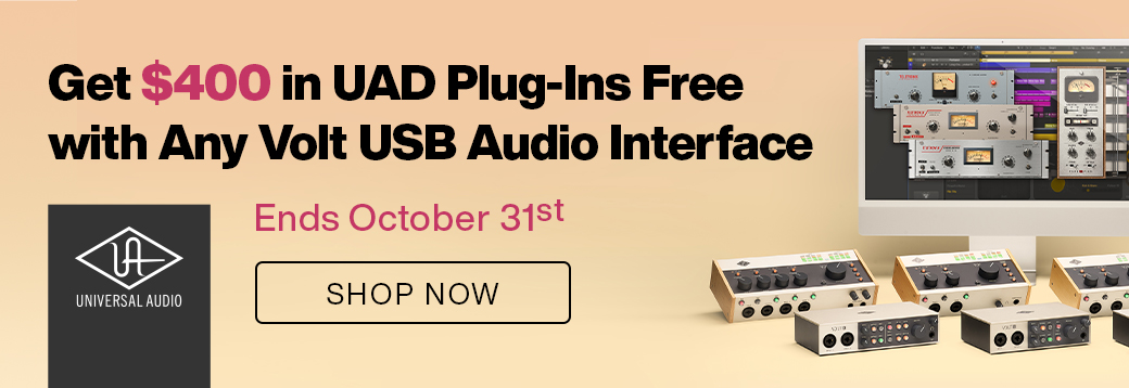 Shop Universal Audio Volt Plugin Promo