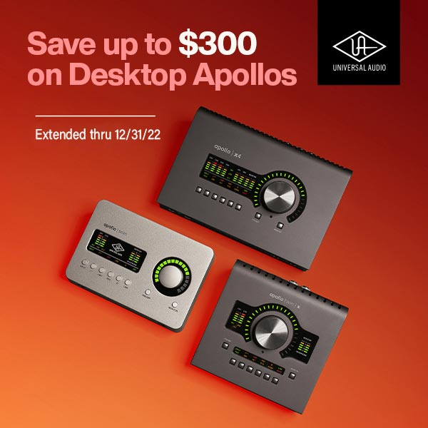 Universal Audio Desktop Rebate Promo