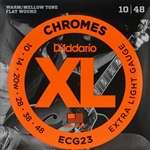 D'Addario ECG23 Extra Light Gauge Flatwound Electric Guitar Strings