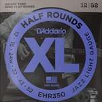 D'Addario EHR350 Half Round Jazz Light Electric Guitar Strings