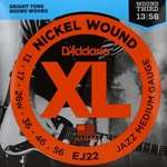 D'Addario EJ22 XL Nickel Wound Jazz Medium Electric Guitar Strings