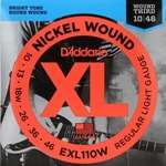 D'Addario EXL110W Wound 3rd - Regular Light Gauge Nickel Wound Electric Guitar Strings