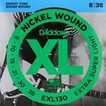 D'Addario EXL130 Nickel Wound Super Light Gauge Electric Guitar Strings