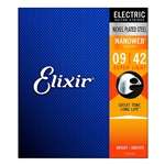 Elixir Nanoweb Electric Guitar Strings - 12002 Super Light (9-42)