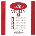 Red Label Violin A String - 1/16, Steel Core, Nickel Wound, Orchestra Gauge