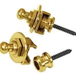 Schaller Security Strap Locks - Gold