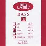 Red Label Bass E String - 1/4, Steel Core, Nickel Wound