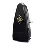 Wittner Taktell Piccolo Mechanical Metronome - Black Plastic Case and Cover without Bell