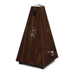 Wittner Maelzel Pyramid Metronome - Walnut Plastic Casing without Bell