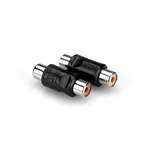 Hosa GRA-101 RCA Coupler (Pair) - RCA (F) to RCA (F)