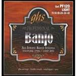 GHS Six String Banjo Strings, Stainless Steel, Loop End