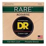 DR Rare RPML-11 Acoustic Guitar Strings - Custom Light (11-50)