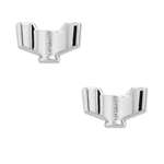 Gibraltar Steel Wing Nut - 8mm (2 Pack)
