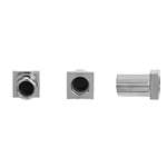 Gibraltar SC-LG 6mm Large Swivel Nut Inserts for Bass Drum Lug (12 Pack)