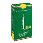 Vandoren Java Green Soprano Saxophone Reed - Strength 3 Box of 10