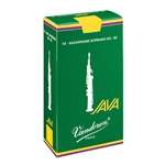 Vandoren Java Green Soprano Saxophone Reed - Strength 3 Box of 10