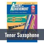 Accent on Achievement - Tenor Saxophone (Book 1)