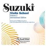 Suzuki Violin School CD, Volume 3 [Violin]