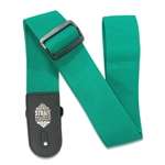 Strait Music Company Poly Guitar Strap - Green