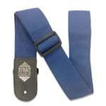 Strait Music Company Poly Guitar Strap - Navy