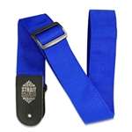 Strait Music Company Poly Guitar Strap - Royal Blue